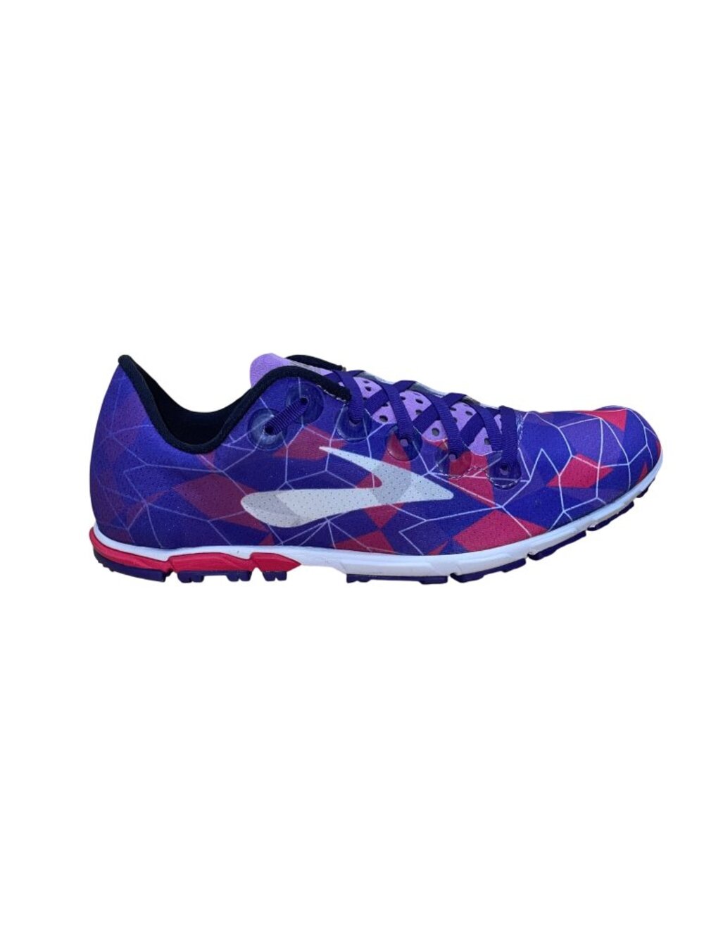 Brooks Women’s Purple Mesh Spiked Track Running Shoes Size 8